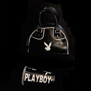 PLAYBOY SMALL SIZE CLASSIC BOWLING BOWLER BAG!